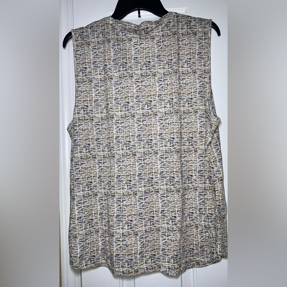 Liz Claiborne Tribal Tank Top Plus Size - Picture 6 of 7